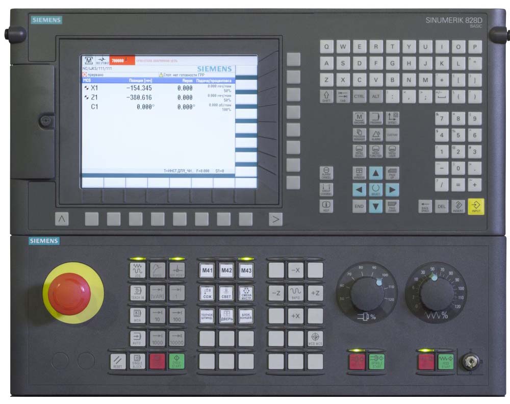 Панель оператора верстата з ЧПУ ТС1720ф4 Панель оператора верстата з ЧПУ ТС1720ф4